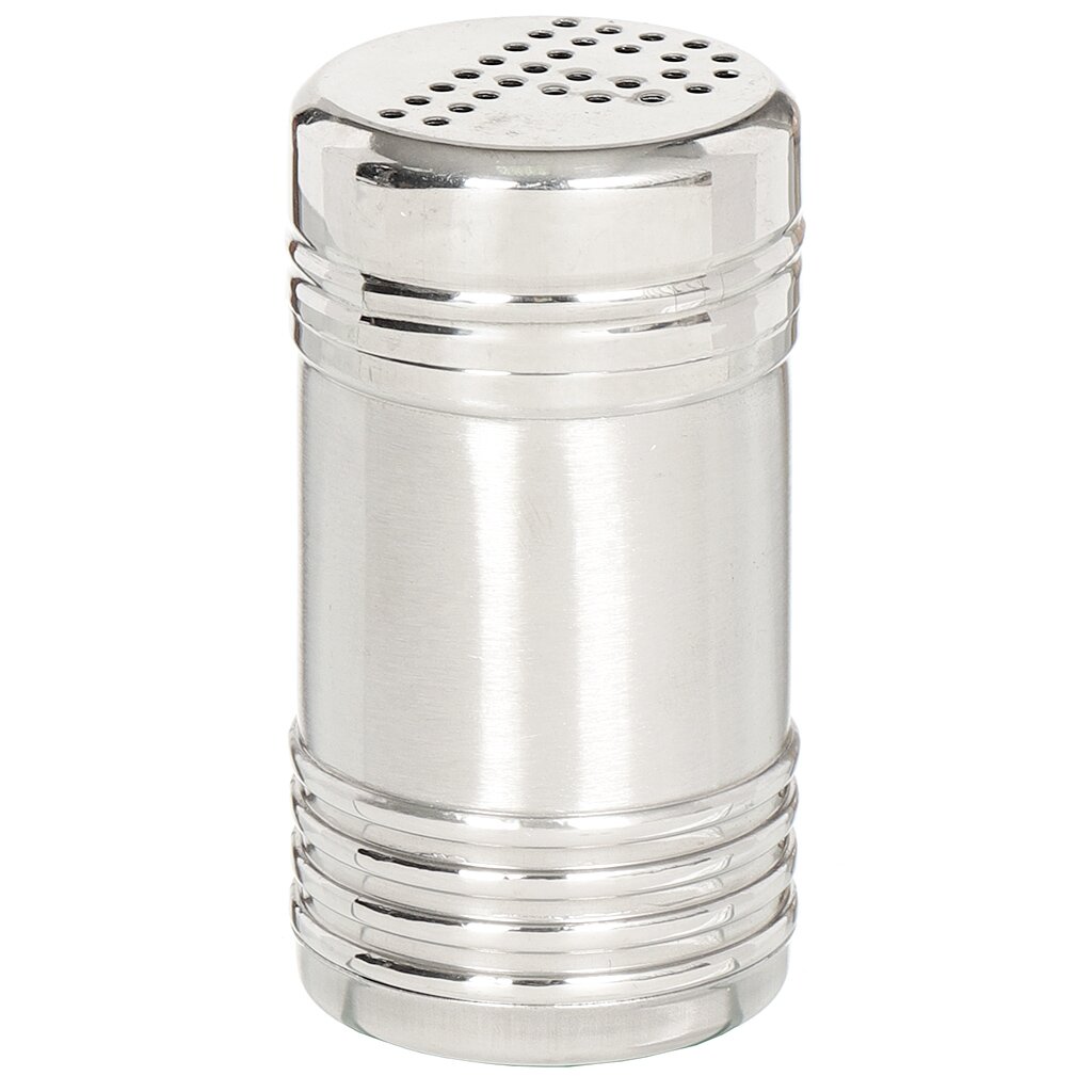 Перечница, металл, серебристая