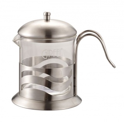 Молочник темостекл/нержав. 200мл