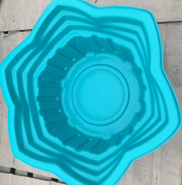 Клумба "Звезда" синий