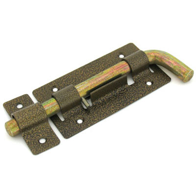 Задвижка гаражная ЗД-03 круглая (бронза) 