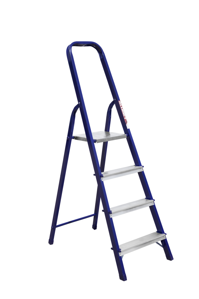Стремянка Alumet 4-х ступ. МК804С металлическая