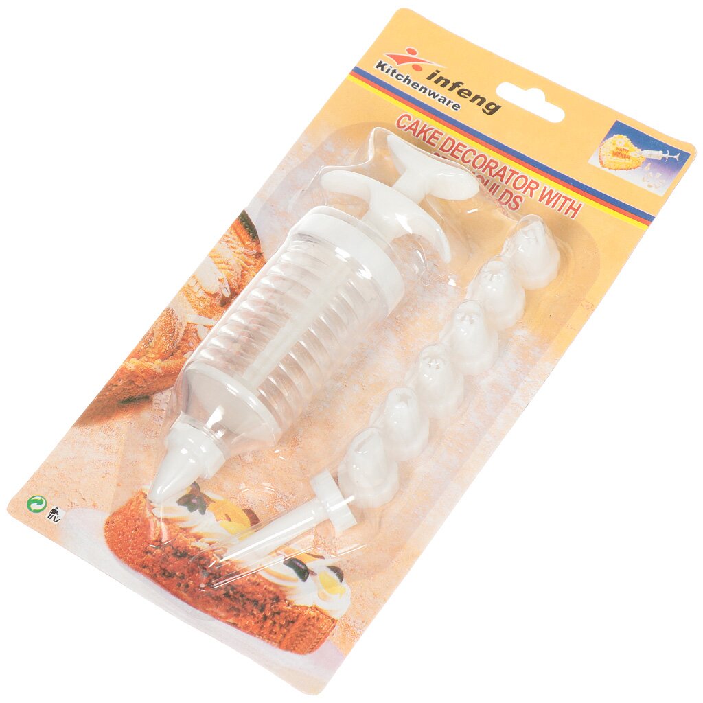 Шприц кондитерский 7 насадок 