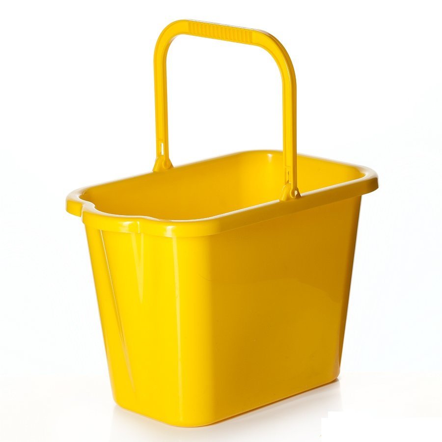 Ведро 9,5л прямоугольное (в ассорт.)