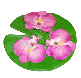 Водоплавающий цветок d-20см HY33