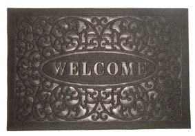 Коврик б/бордюра черный 40*60 KV-11456