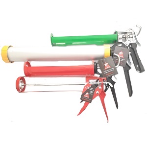 Пистолет для герметика набивной 600мл (для колбасок) (Toolas)