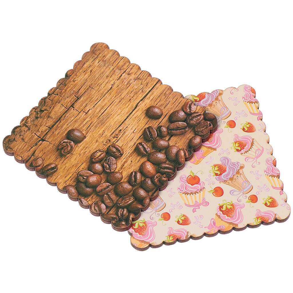 Подставка для кружек, дерево, 2шт ПК-7