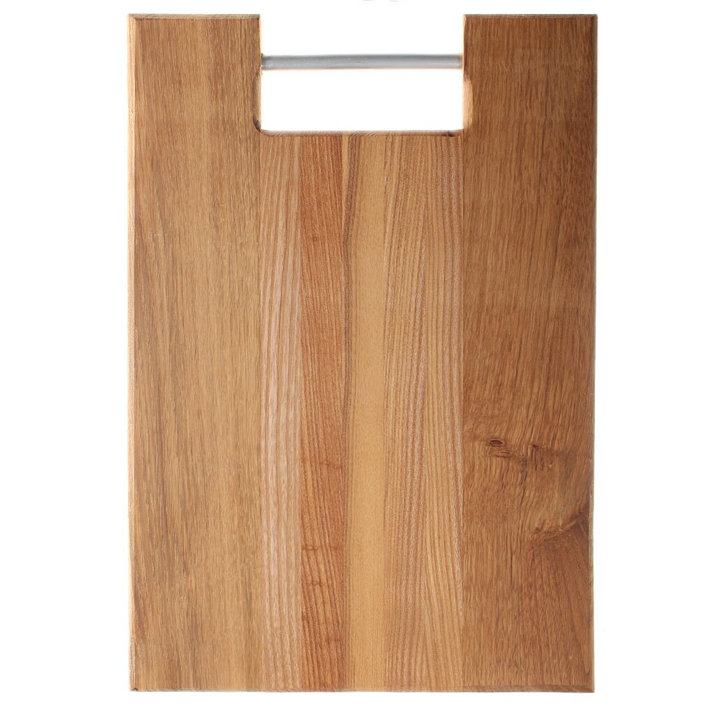 Доска разделочная дуб 35х25см, с ручкой, Д05