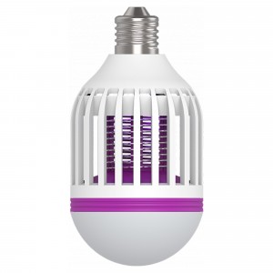 Светильник-лампа антимоскитная св/д Е27 15В