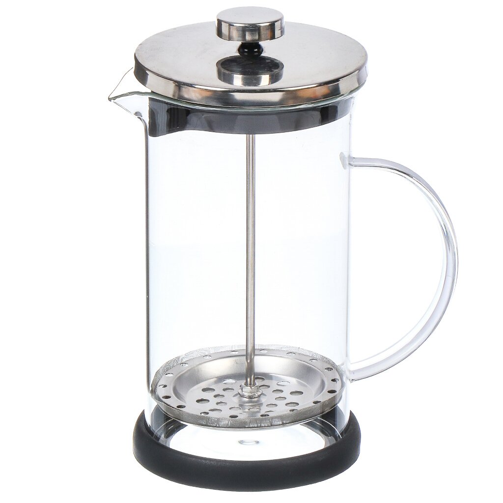 Чайник (френч-пресс) 1000мл, стекло+нерж. Y4-7117