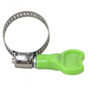 Хомут бабочка (червячный) нерж. 18-32мм