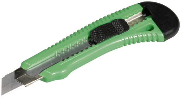 Нож пистолетний пласт. 18мм ВОЛАТ.