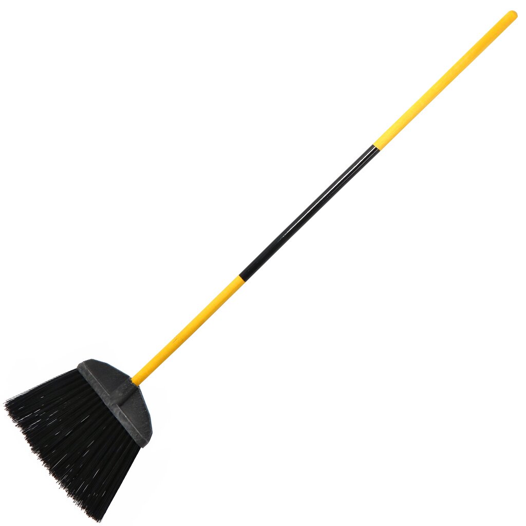 Метла плоская КЛЕВЕР синтетика с черенком