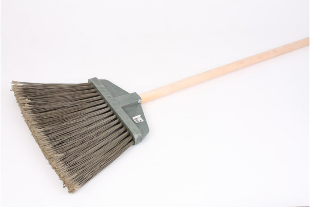 Метла плоская Гардена синтетика с черенком