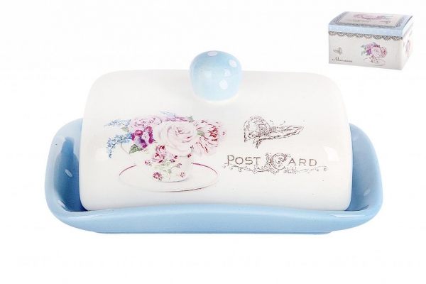 Масленка "Букет" керамика