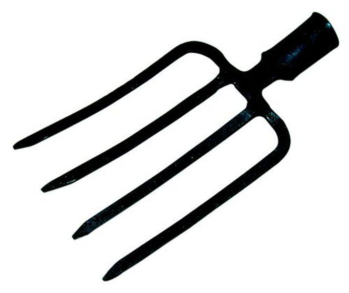 Вилы садовые 4-х рогие сварные