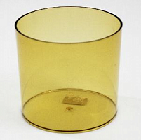 Горшок CYLINDER 135мм медовый
