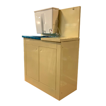 Умывальник 2-х дверный с ЭВН Комфорт кран-клавиша