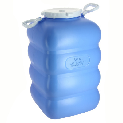 Канистра - бочка 80л прямоуг. с ручками Гранде Мартика