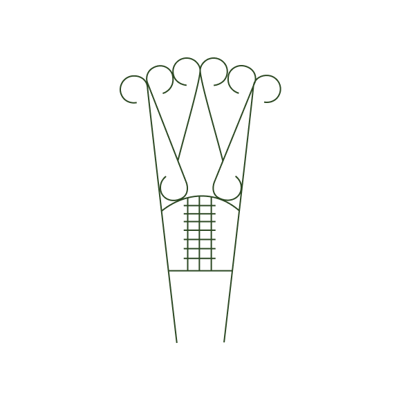 Шпалера "Комбинированная" 1,9м