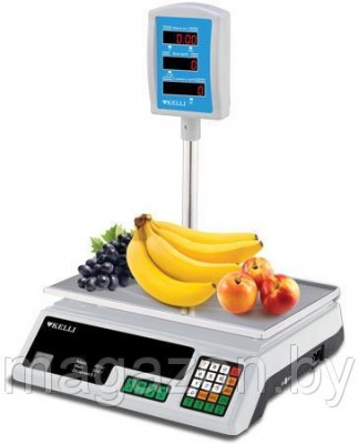 Весы торговые 40кг со стойкой KELLi