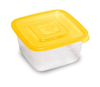 Контейнер для СВЧ квадрат 0,45л УНИКО