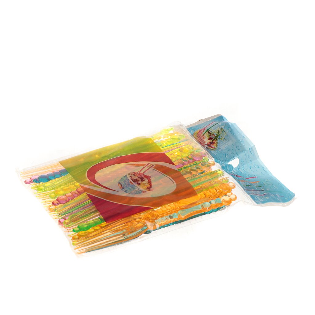 Шпажки-набор пластик 50 шт 10,5см