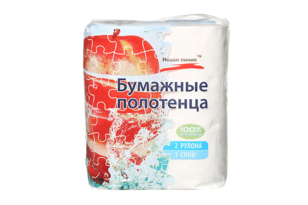 Полотенце бумажное 2шт белое