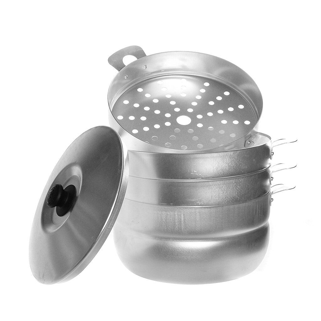 Мантоварка алюм. 6л, 3 секции 180635