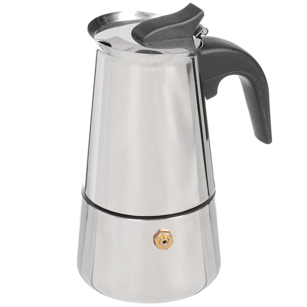 Кофеварка гейзерная 0,1л, нерж. Y3-1092