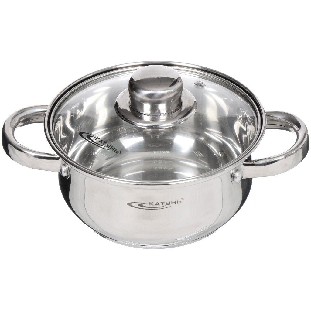 Кастрюля 1,6л нерж. Катунь КТ04-D-16