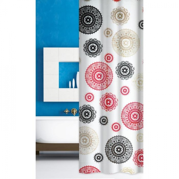 Шторка для ванной PEVA  180*180мм