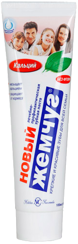 Зубная паста "Новый жемчуг" Гранат и мята 100мл