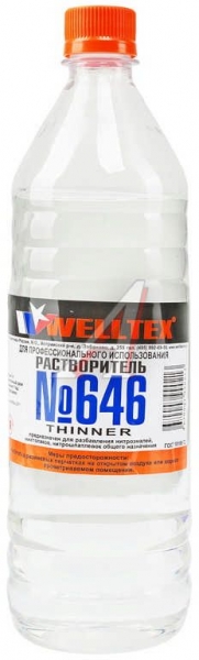 Растворитель 646 0,5л ВЕЛТЕКС