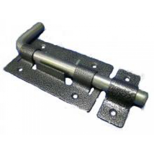 Задвижка гаражная ЗД-05 врезная (серебро) 