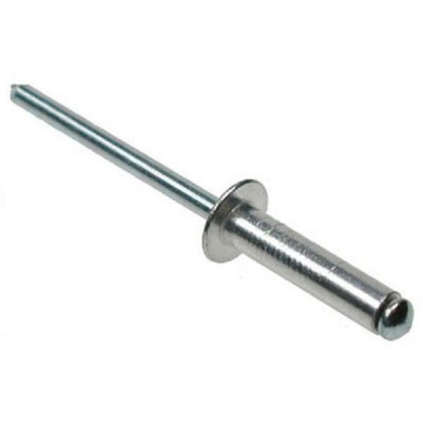 Заклепка вытяжная алюминиевая, 4,0*10мм