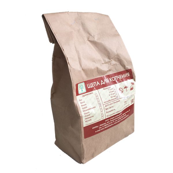 Щепа Груша для коптильни 500г