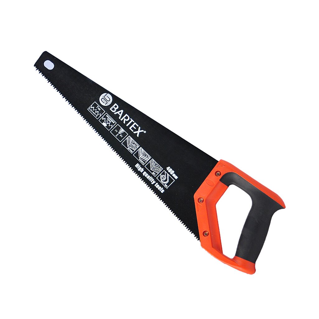 Ножовка по дереву, 400мм, Bartex, Expert, 3D-заточка, 7