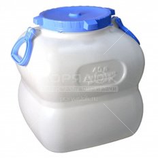 Канистра - бочка 40л прямоуг. с ручками 