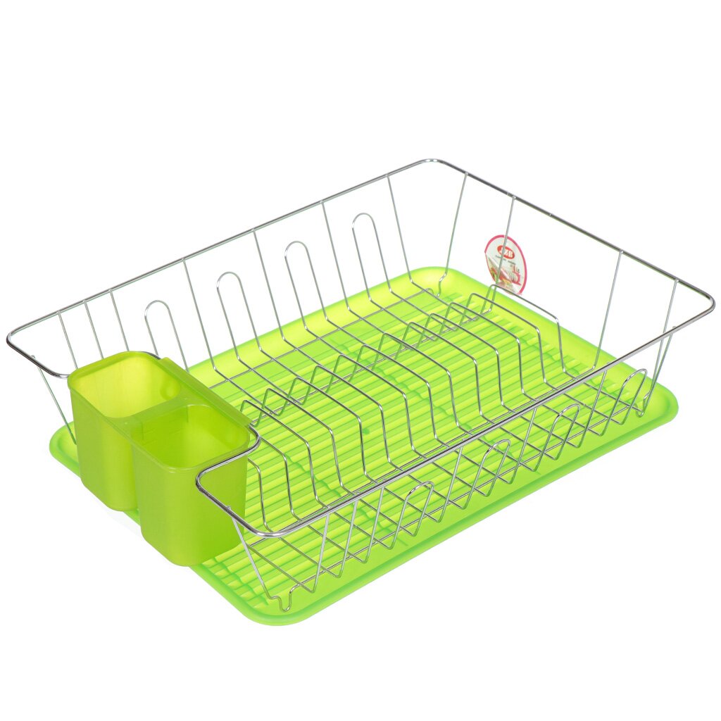Сушилка для посуды, металл, пластик, с поддоном, Y3-773