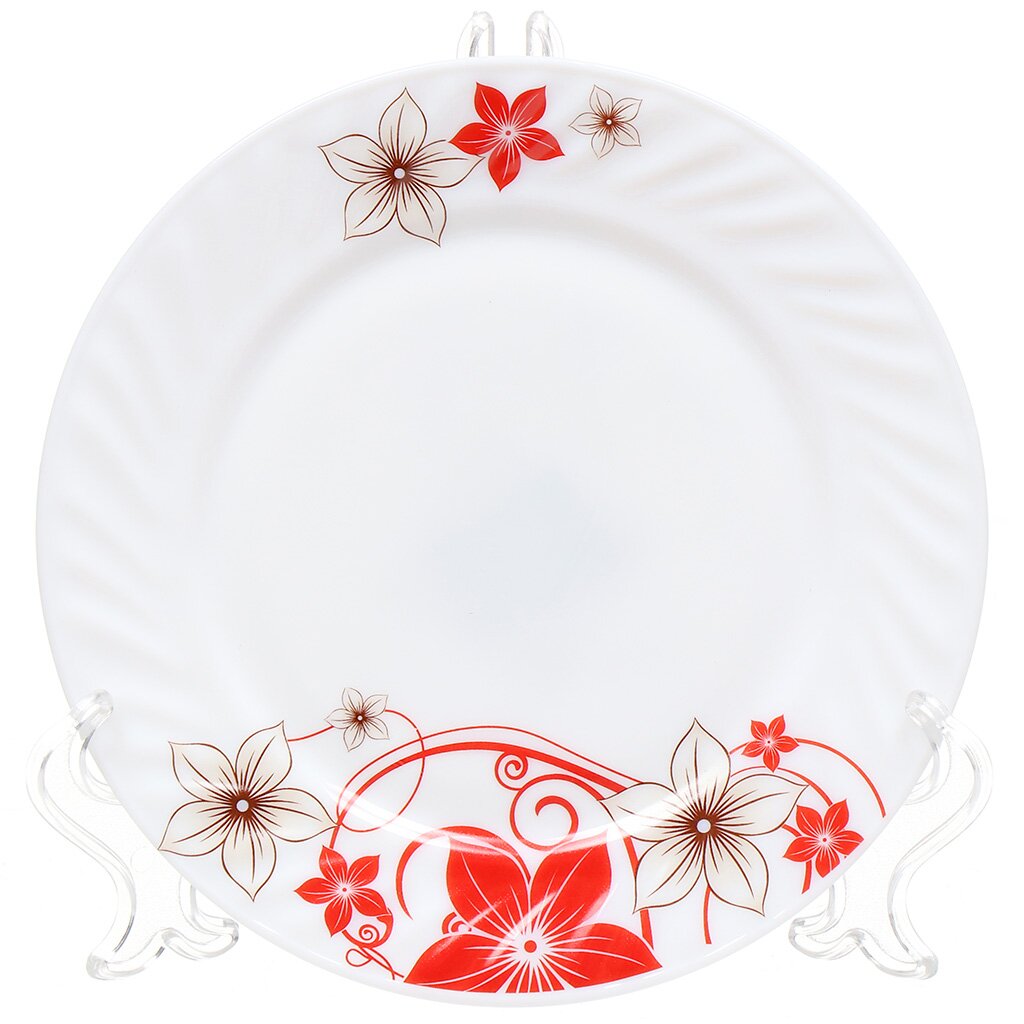 Тарелка десертная 18см, круглая, Кармен, Daniks