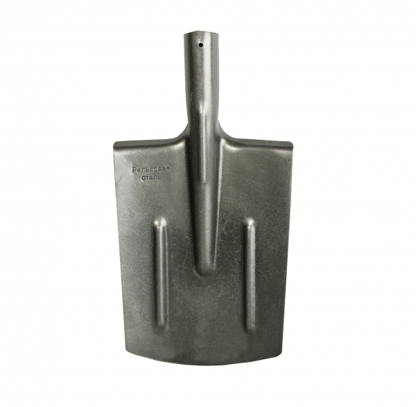 Лопата штыковая прямоугольная, рельс.сталь, б/ч