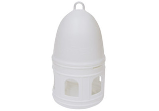 Поилка вакуумная 5,5л белая 