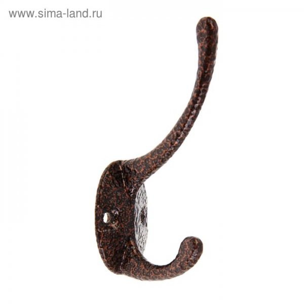 Крючок-вешалка №24 (двойной), медь