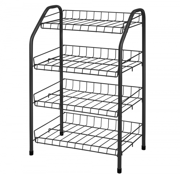 Полка для обуви 4 полки,"НИКА-2", металл