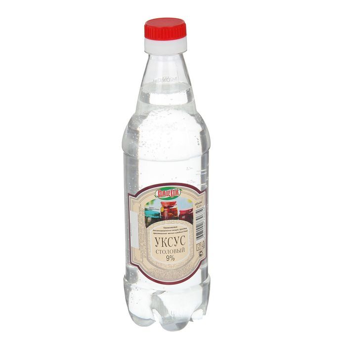 Уксус столовый 9% 0,5л