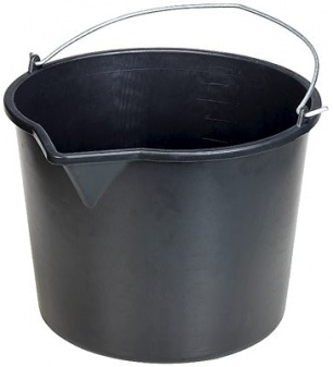 Ведро 20л строительное пластик. с носиком 