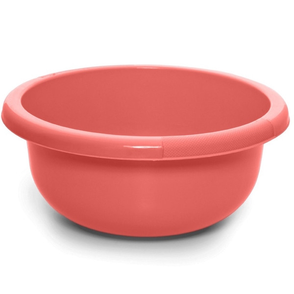 Миска 4,0л "уДачная" пластик.,круглая, Полимербыт