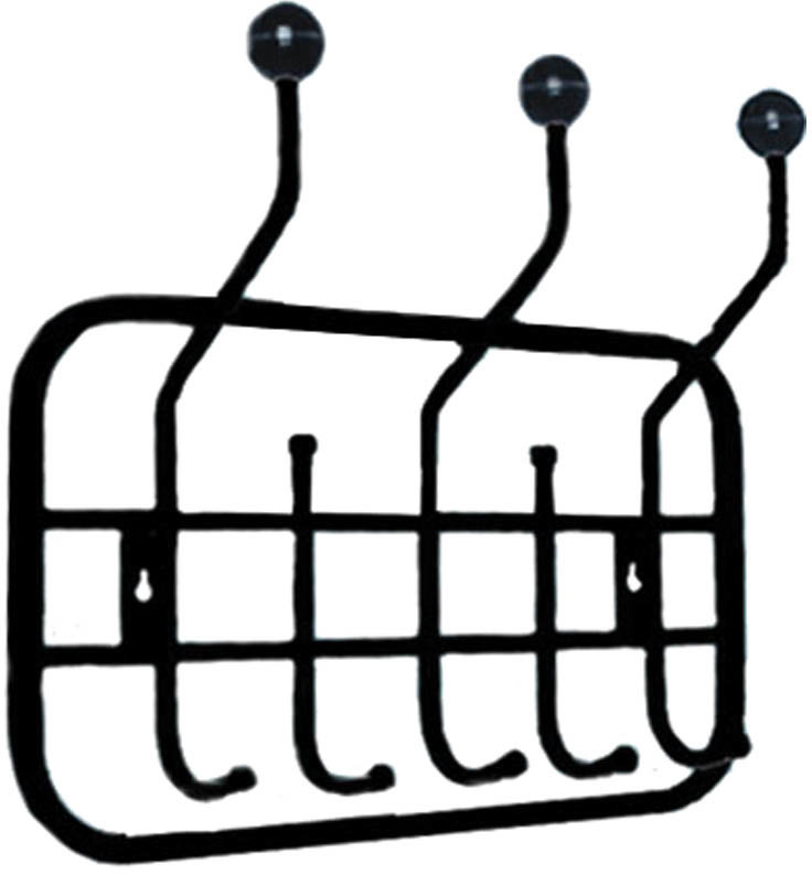 Вешалка настенная ТС-1 черный