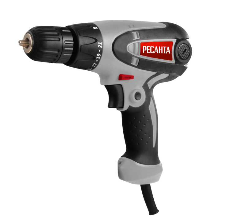 Шуруповерт сетевой Ресанта СШ-550-1